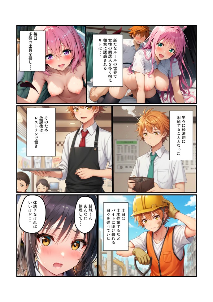 【リトのためにパパ活ブーム】ハーレム計画進行中13