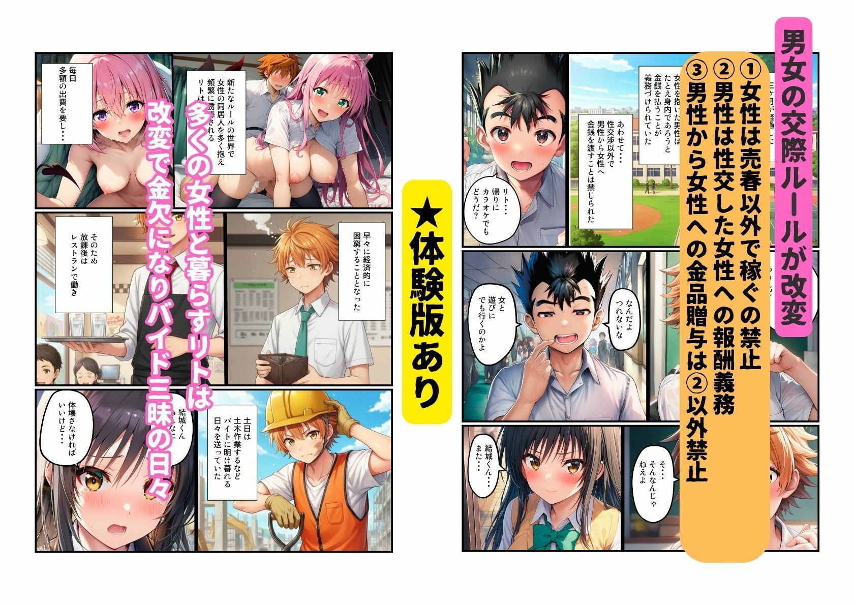 【リトのためにパパ活ブーム】ハーレム計画進行中2