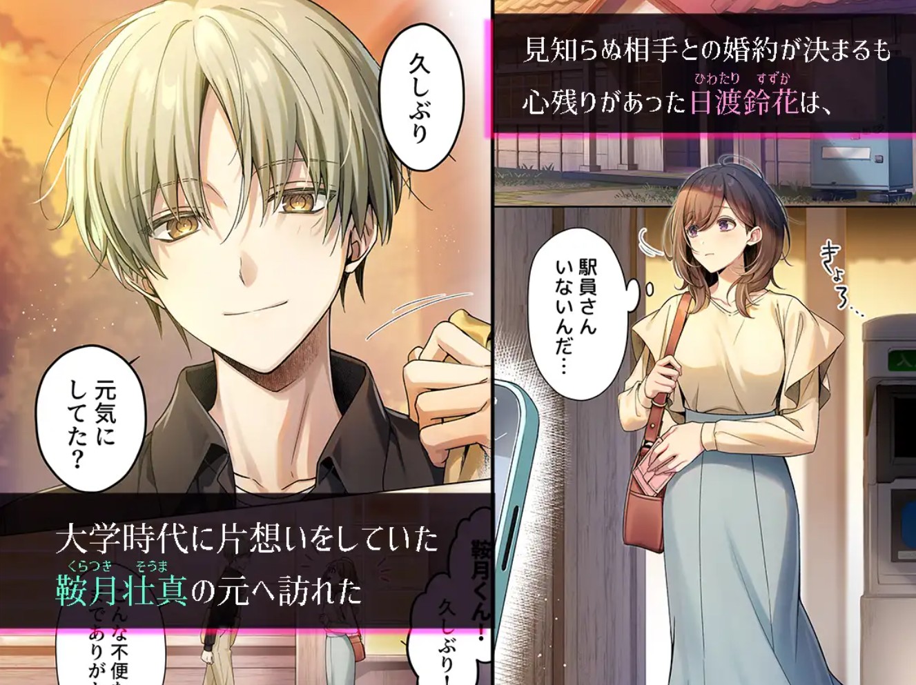 終電を逃した夜、ずっと好きだった人と…2