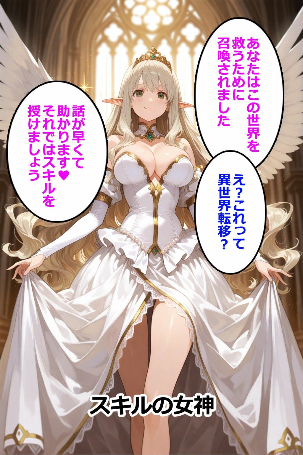 即堕ちクエスト 異世界でもその男と会話してはいけない 即堕ち2コマ2