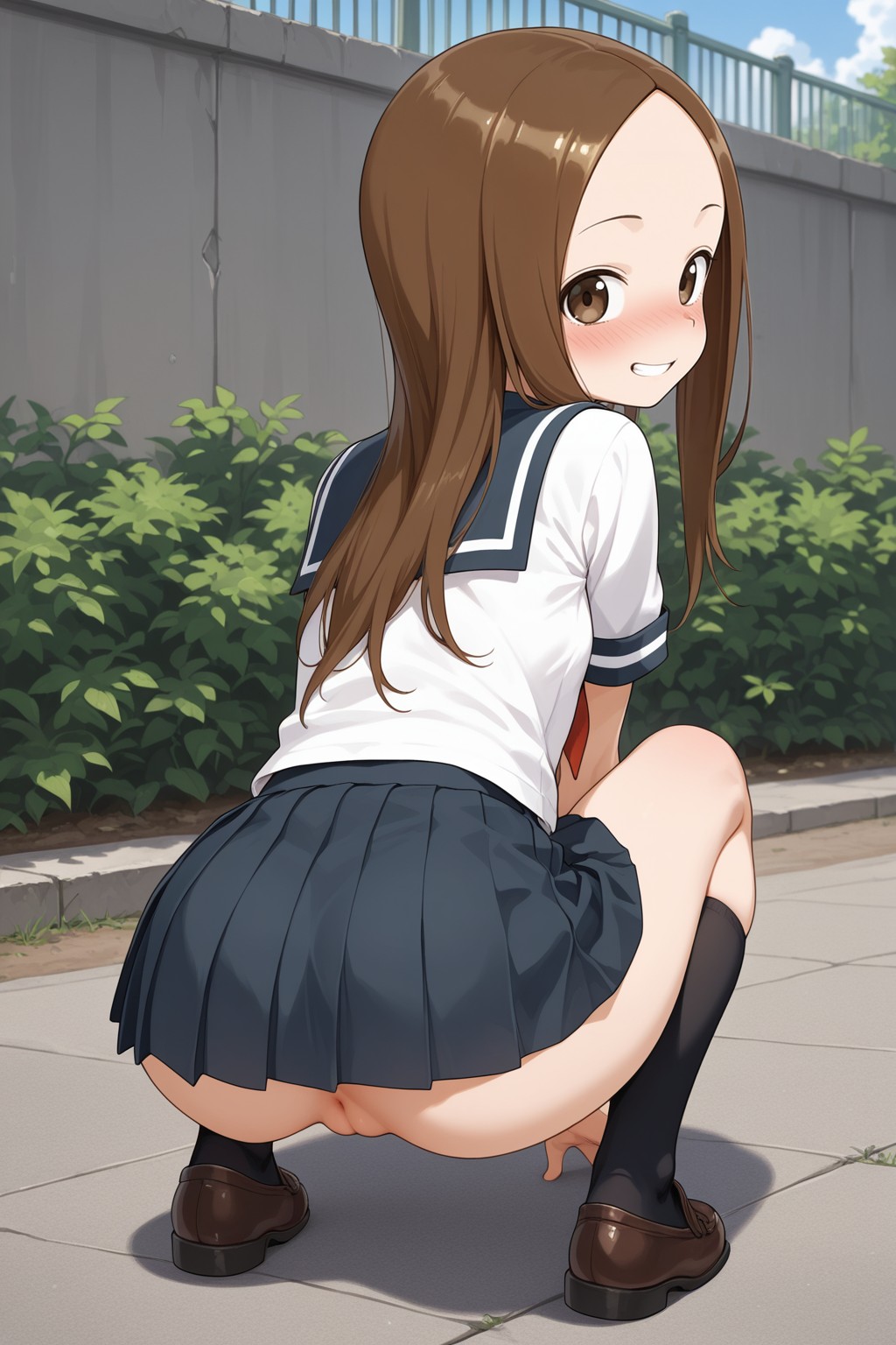 高木さんがヒドイ目にあうCG集45