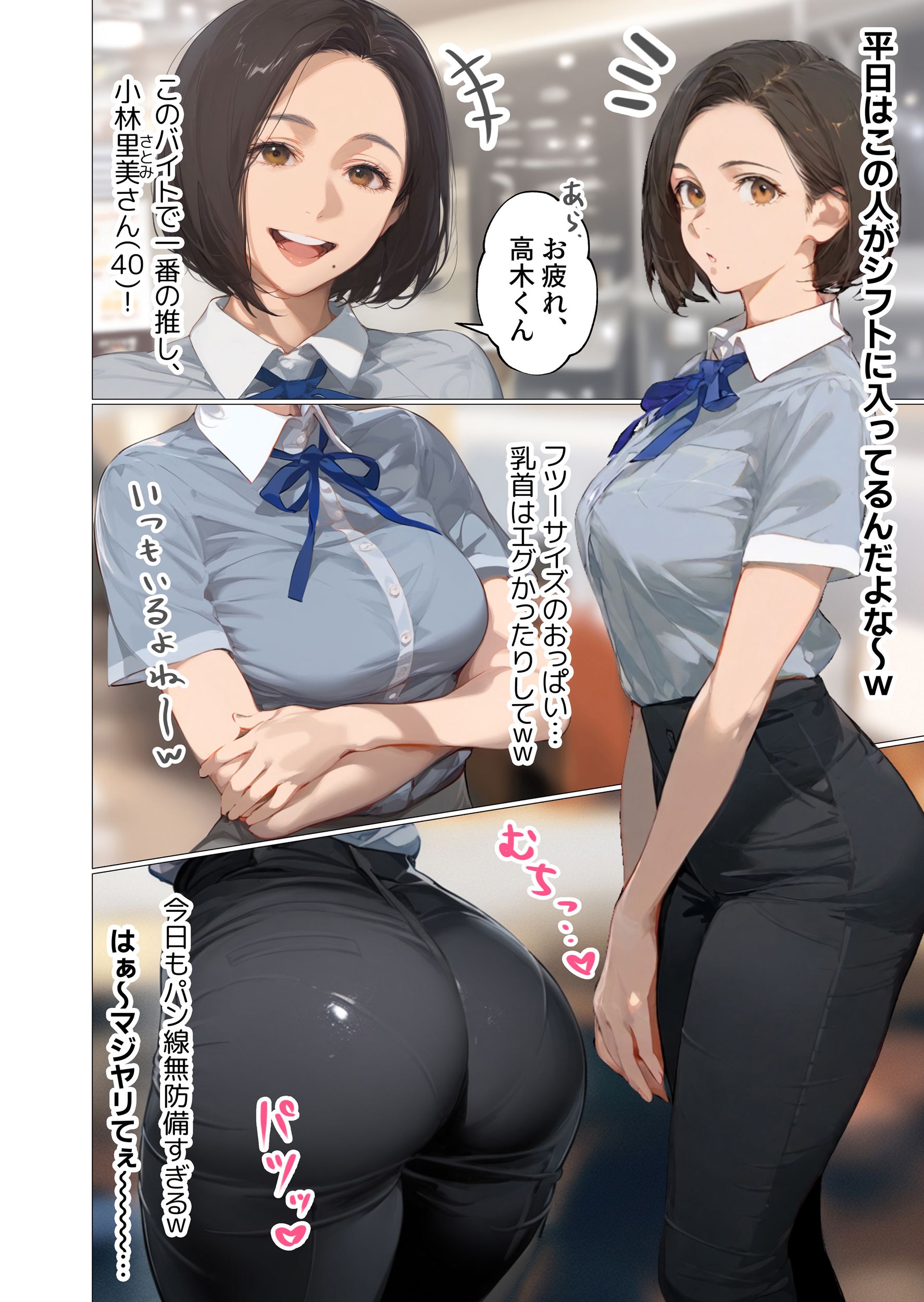 バ先のパート主婦（アラフォー・子持ち）の処女アナルをねっとりNTR開発！ 旦那も知らない変態セックスに沼っちゃいましたw15