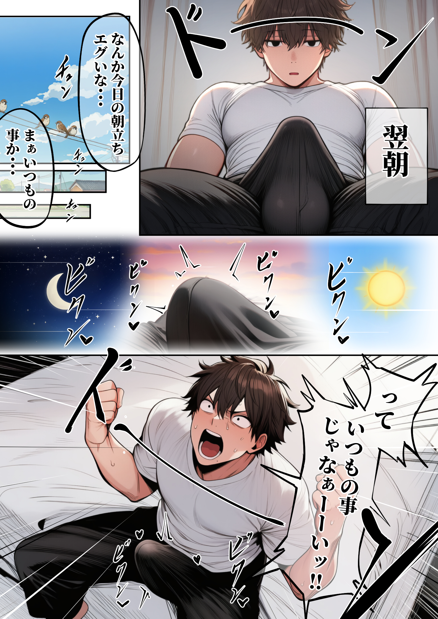 ―勃起ウイルスー カルテ1 〜理想の女とセックスするまで勃起が収まらないBウイルスに感染した童貞の診療録〜14