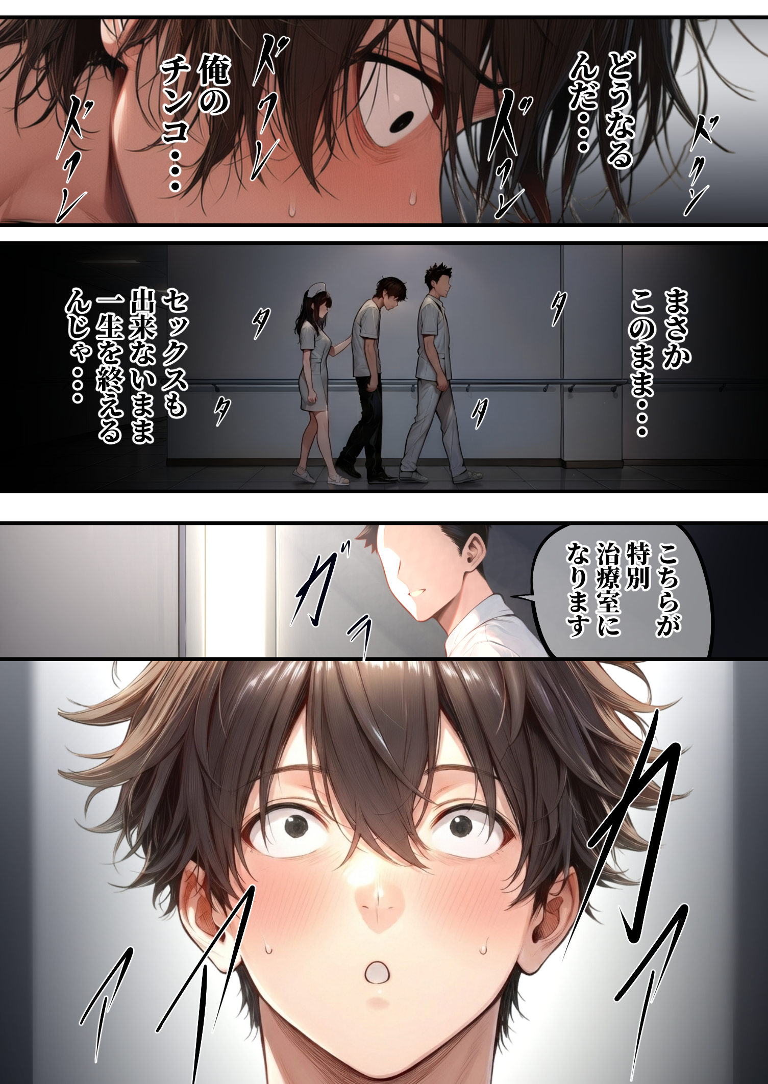 ―勃起ウイルスー カルテ1 〜理想の女とセックスするまで勃起が収まらないBウイルスに感染した童貞の診療録〜19