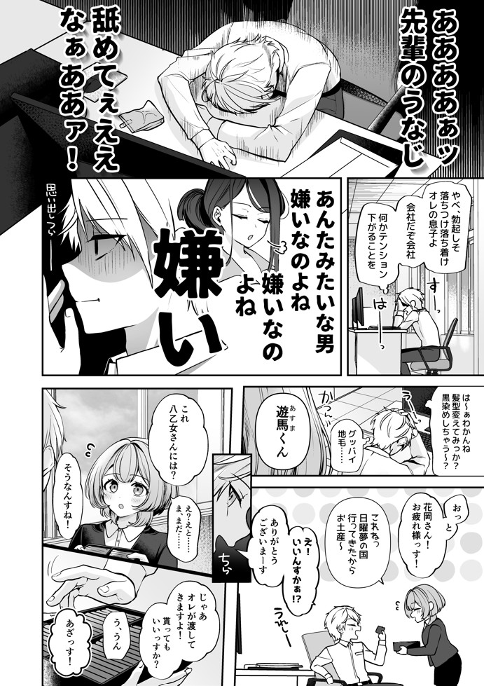 デカ女上司と元チャラ男の後輩くん#19