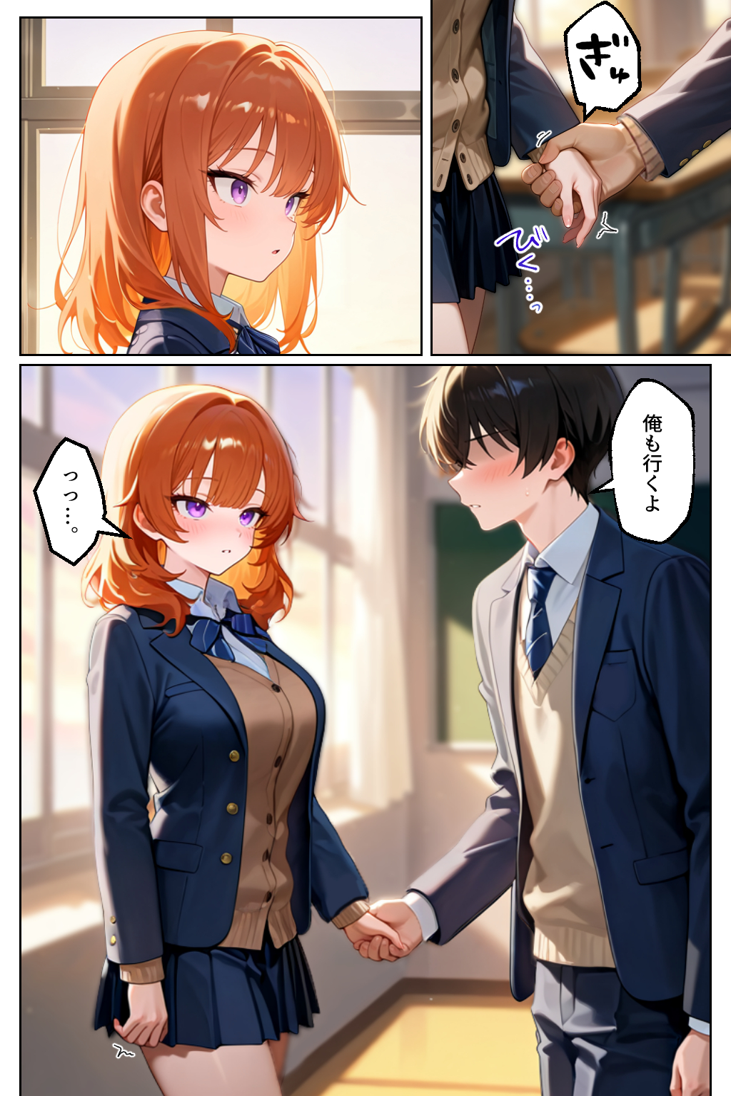 家出してきたクラスの人気ギャルが彼女になったらバレンタインに何度も中出しHさせてくれた話29