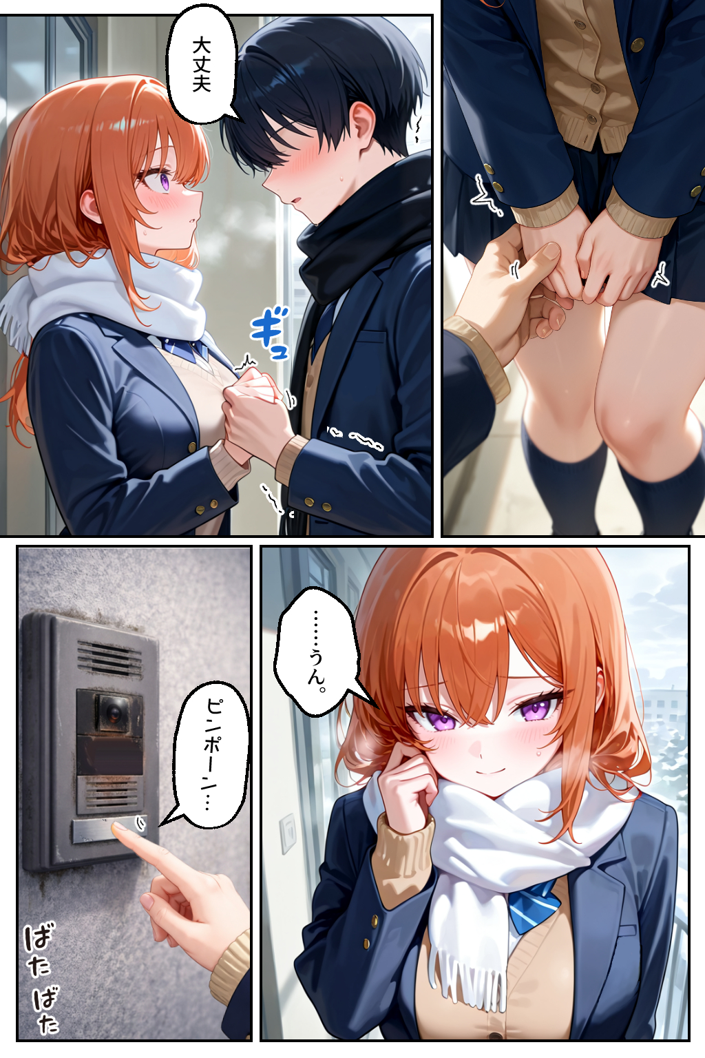 家出してきたクラスの人気ギャルが彼女になったらバレンタインに何度も中出しHさせてくれた話37