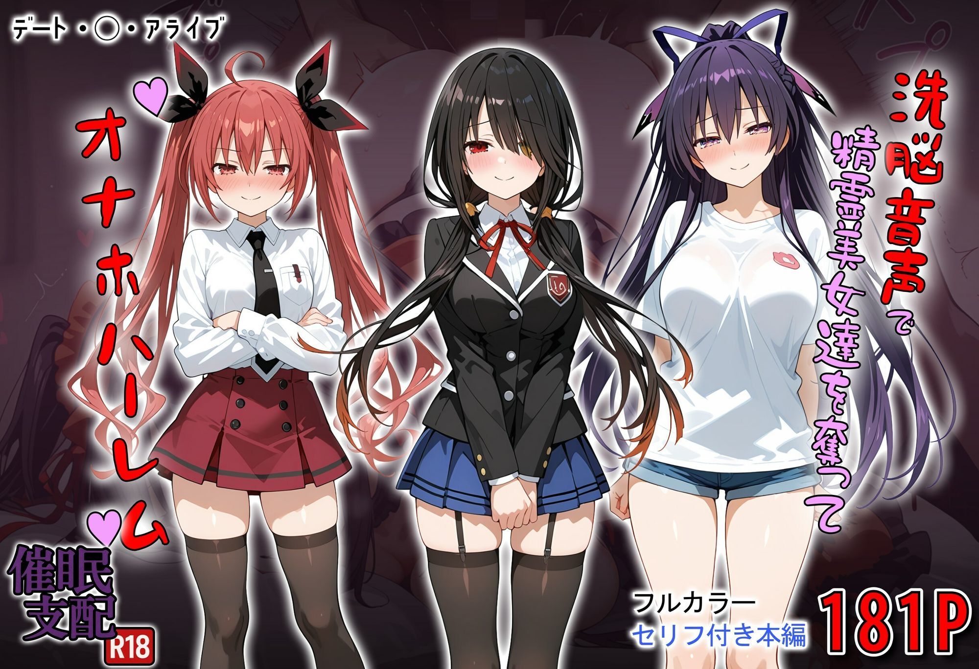 洗脳音声で精霊美女達を奪ってオナホハーレム2