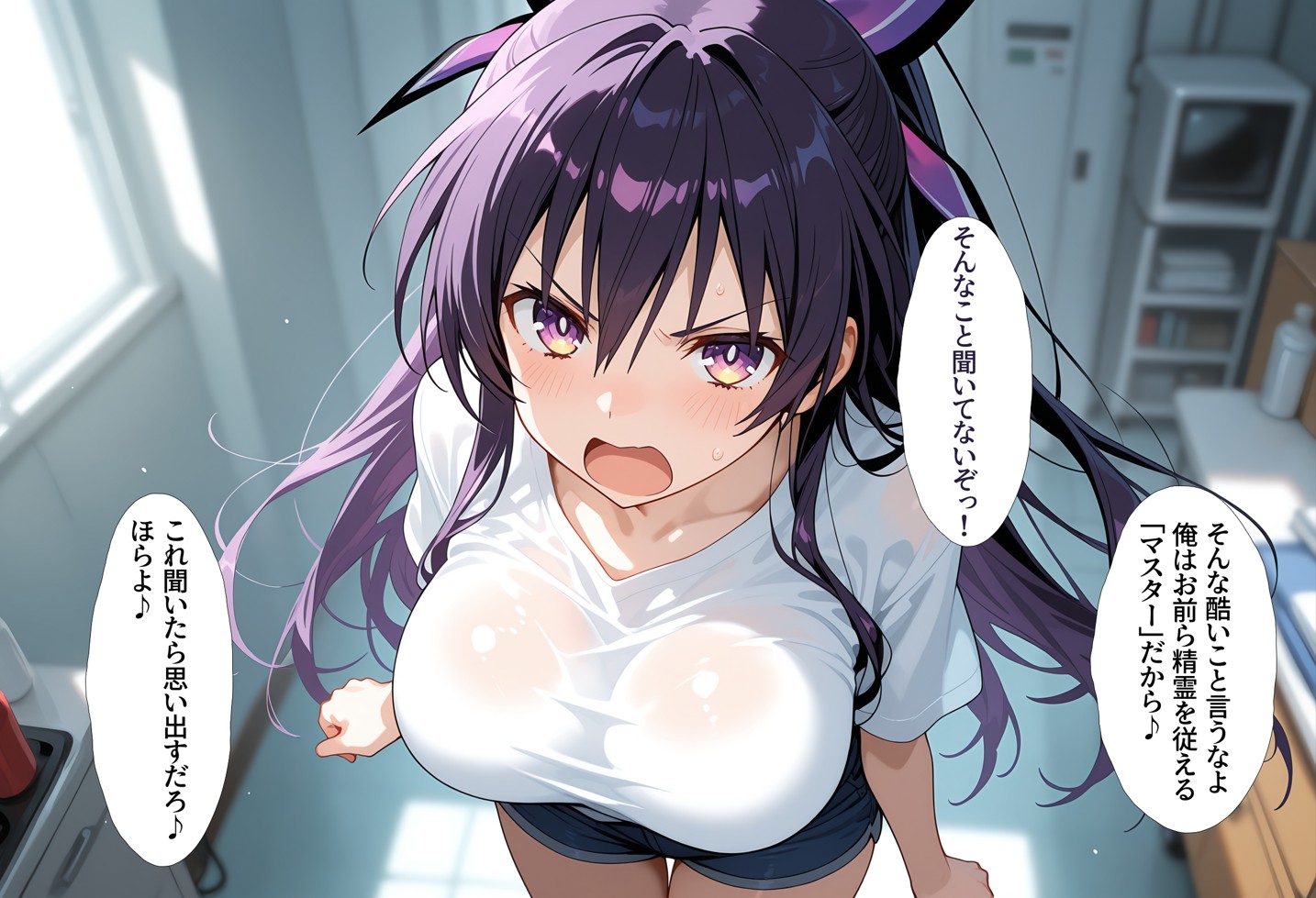 洗脳音声で精霊美女達を奪ってオナホハーレム35