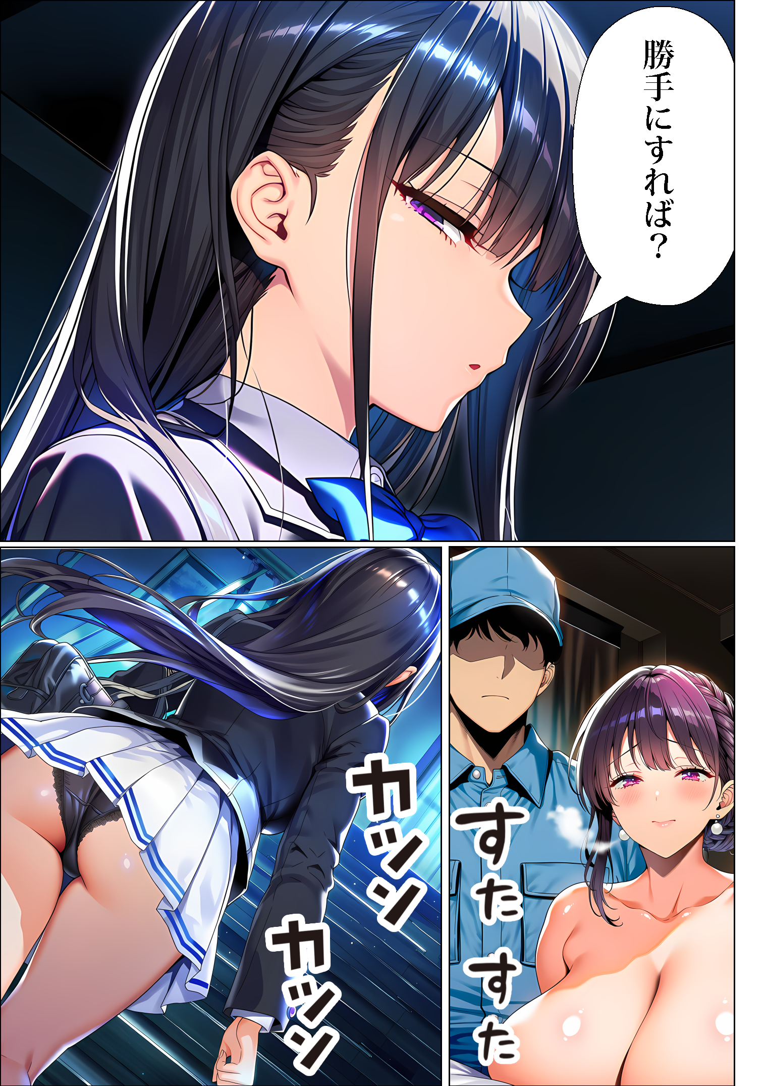 超高級マンション清掃員の俺、仕事ついでにハイスペ美人居住者たちの愚痴を聞いていたら完全合意の中出しハーレム生活を送ってしまう215