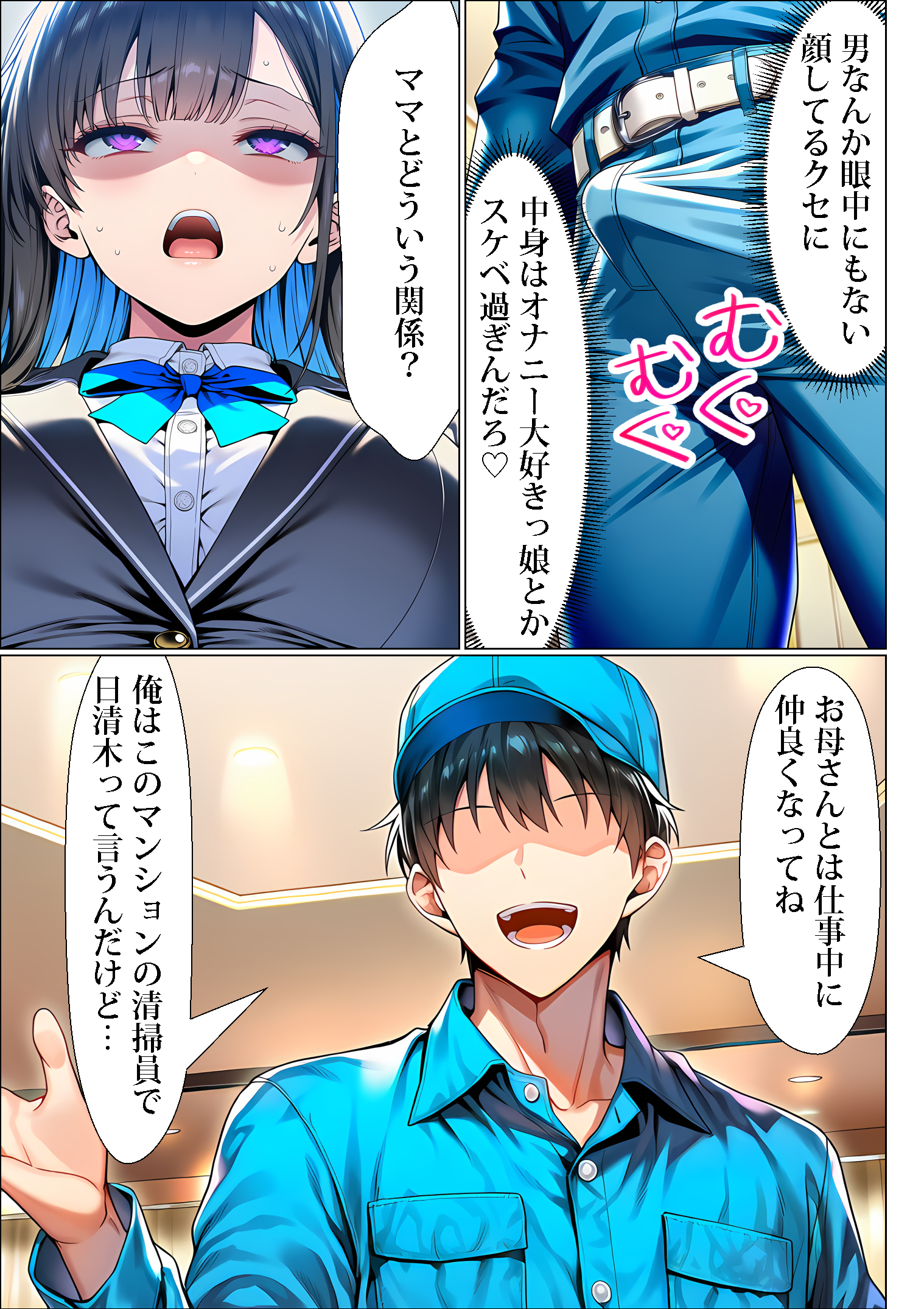 超高級マンション清掃員の俺、仕事ついでにハイスペ美人居住者たちの愚痴を聞いていたら完全合意の中出しハーレム生活を送ってしまう229