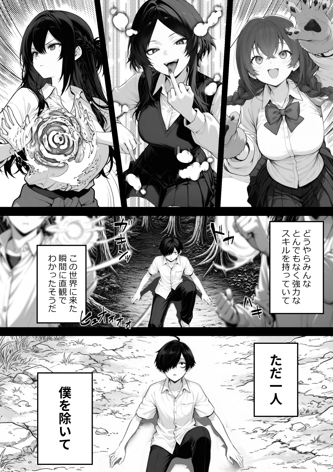 異世界でハズレスキル『上限突破』が覚醒し、神話級冒険者となったので、僕を虐めていたギャル達を全員、僕専用ご奉仕肉便器に躾けることにした。【覚醒編】21