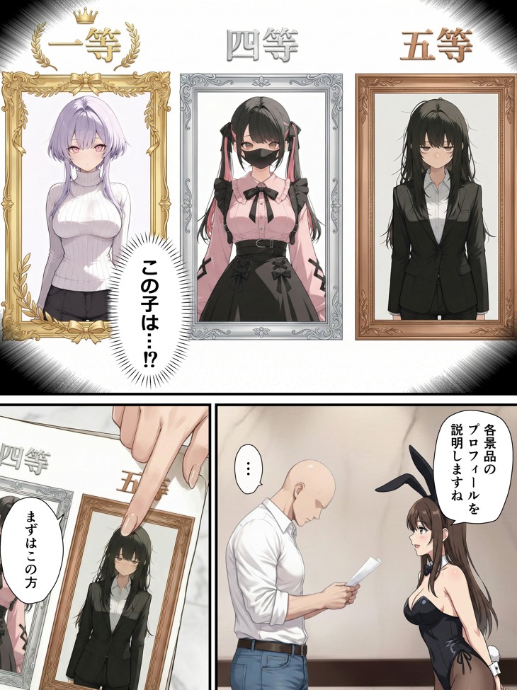 一獲千女〜女が当たる宝くじで一等を当てた男〜【片想いしていた同級生編】13