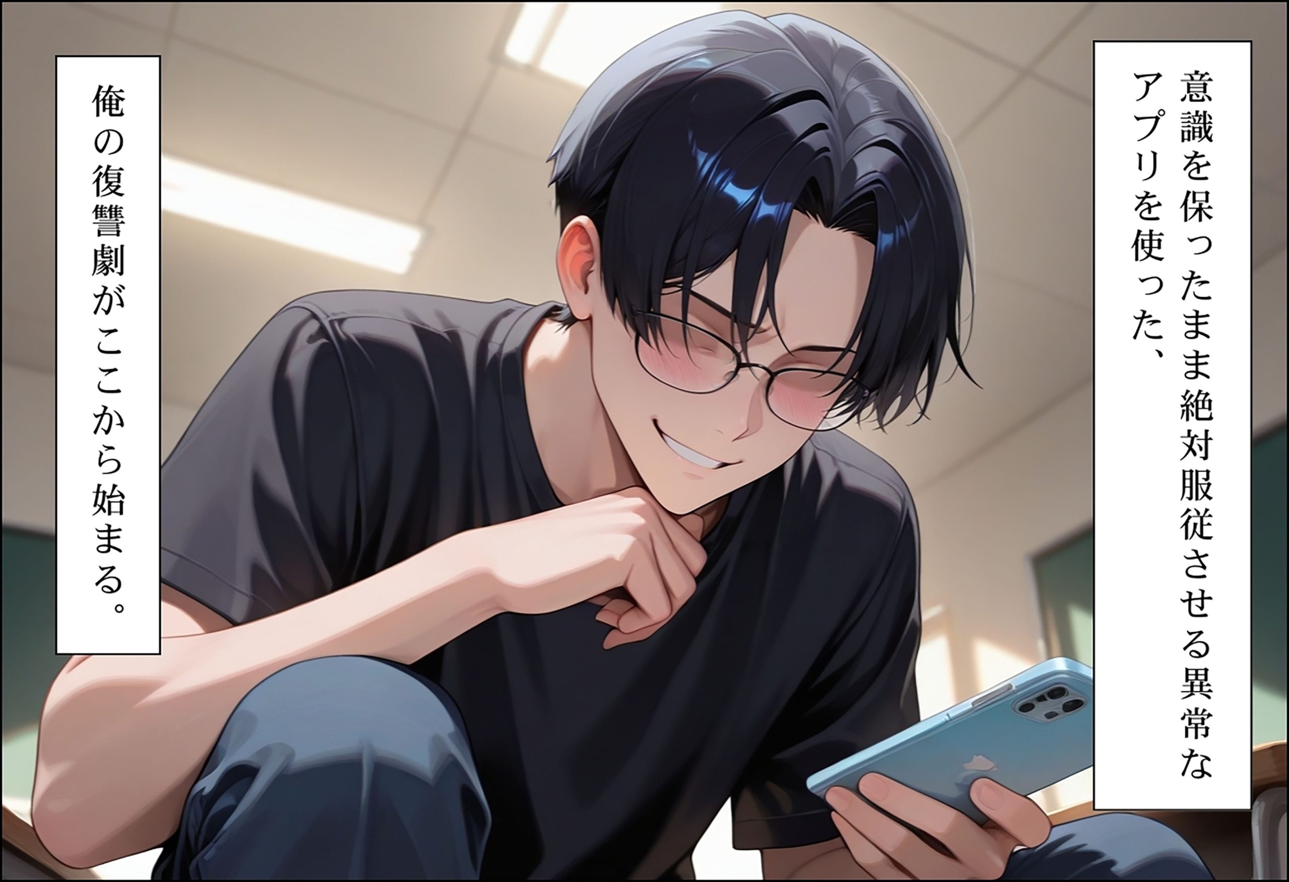 いじめの主犯ギャルを催●アプリで支配してセックスを強●する話〜傲慢ピンクツインテール＆赤髪ロングWギャル編〜14