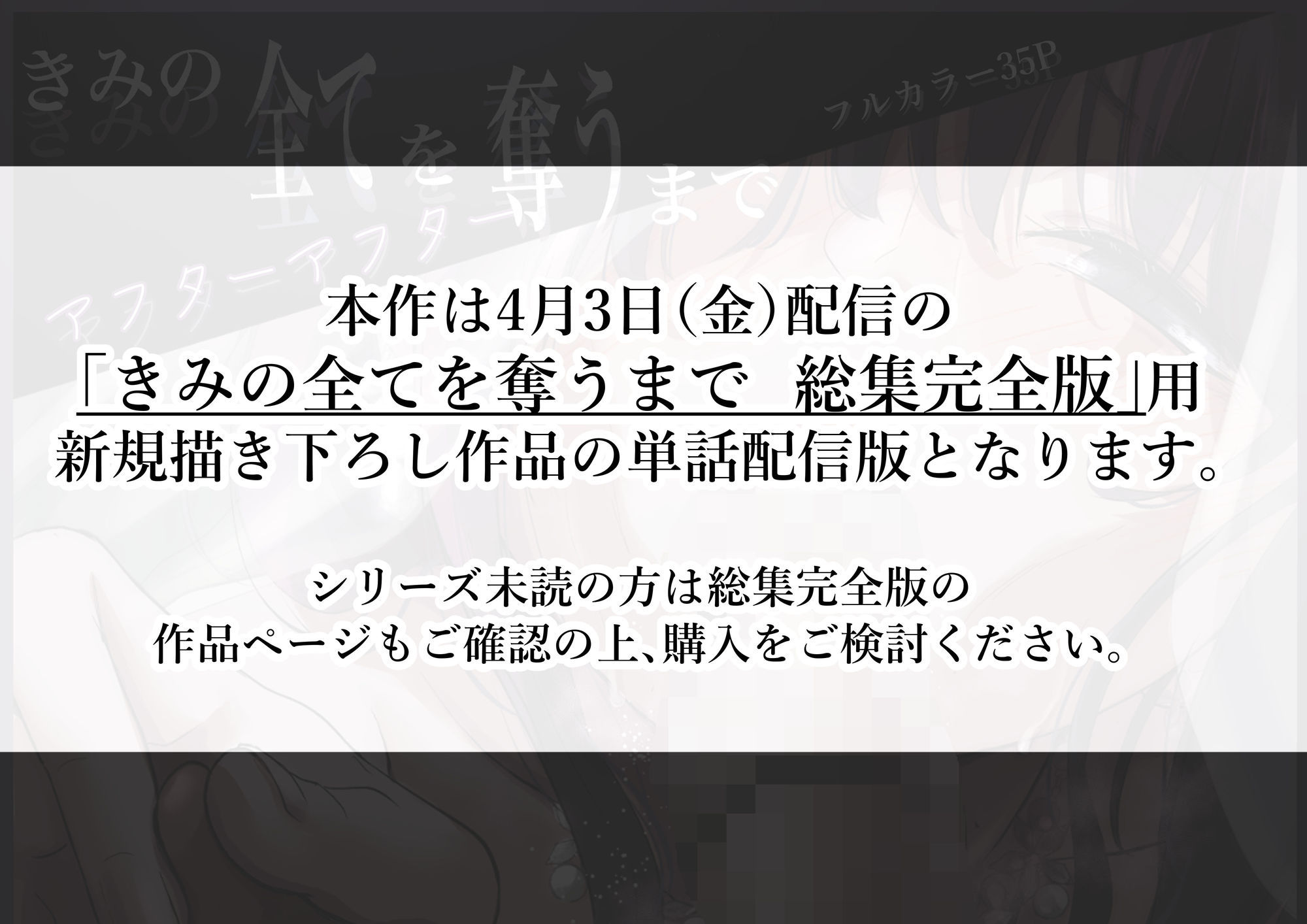 きみの全てを奪うまで アフターアフター2