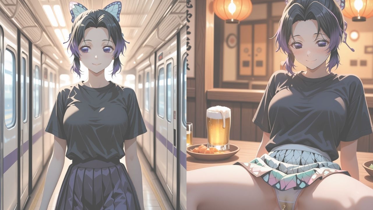 【ミダレ。Ep22】抗えない快楽に沈めたい 酔花ノ宴:胡蝶し〇ぶ編 快楽堕ち序章500枚CG集2