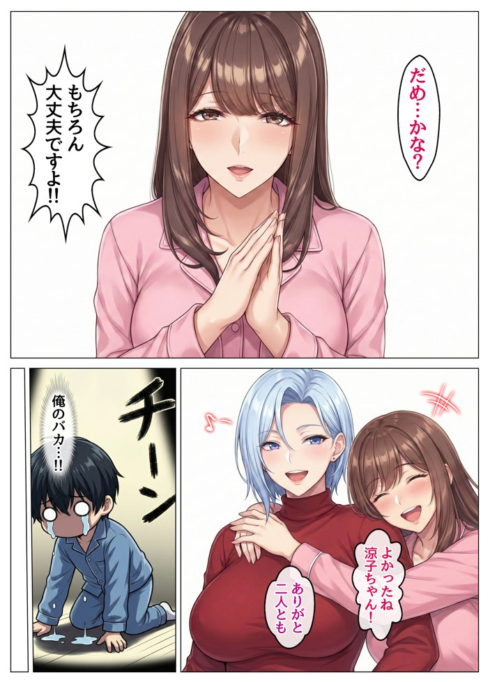 おっとり恋人上司とクールな女上司、見た目と中身が違いすぎて毎日搾り取られる話31