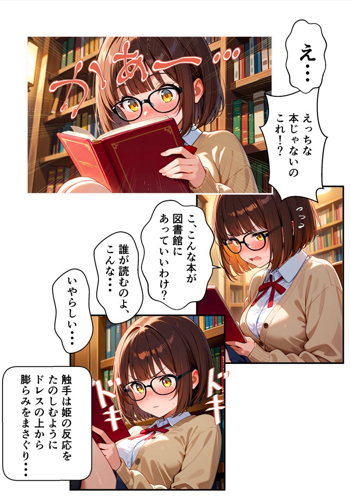 触手図書館の夜19