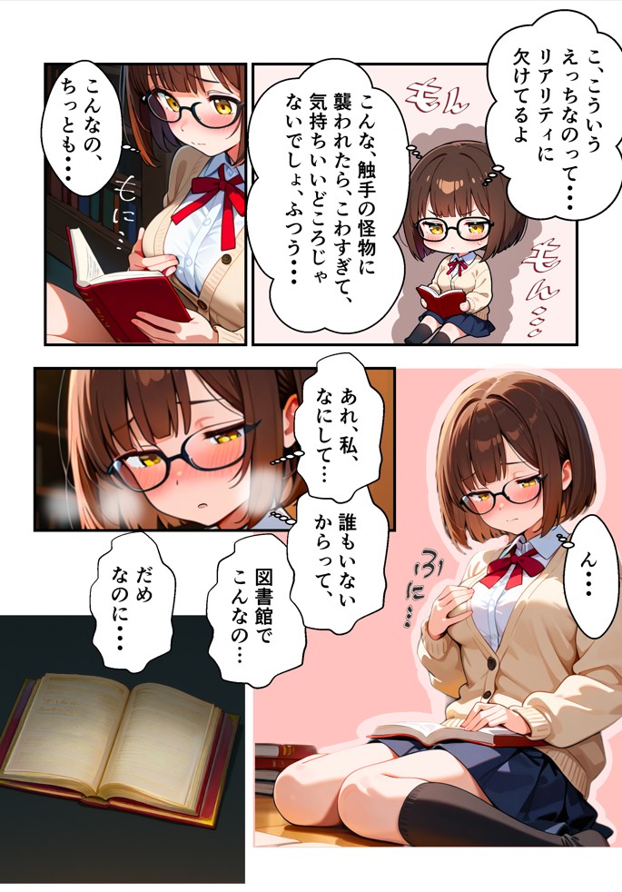 触手図書館の夜21