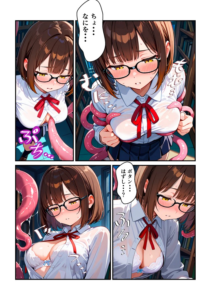 触手図書館の夜32