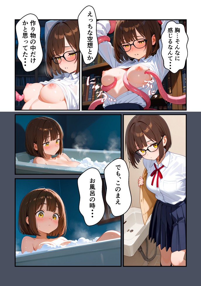 触手図書館の夜42