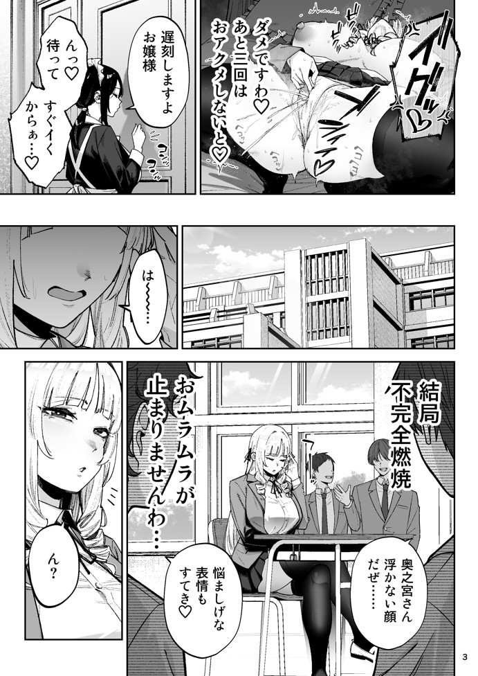 それゆけ、エロバカお嬢様! 〜セレブの私がデカチン庶民を手籠めにするのは当然です!〜14