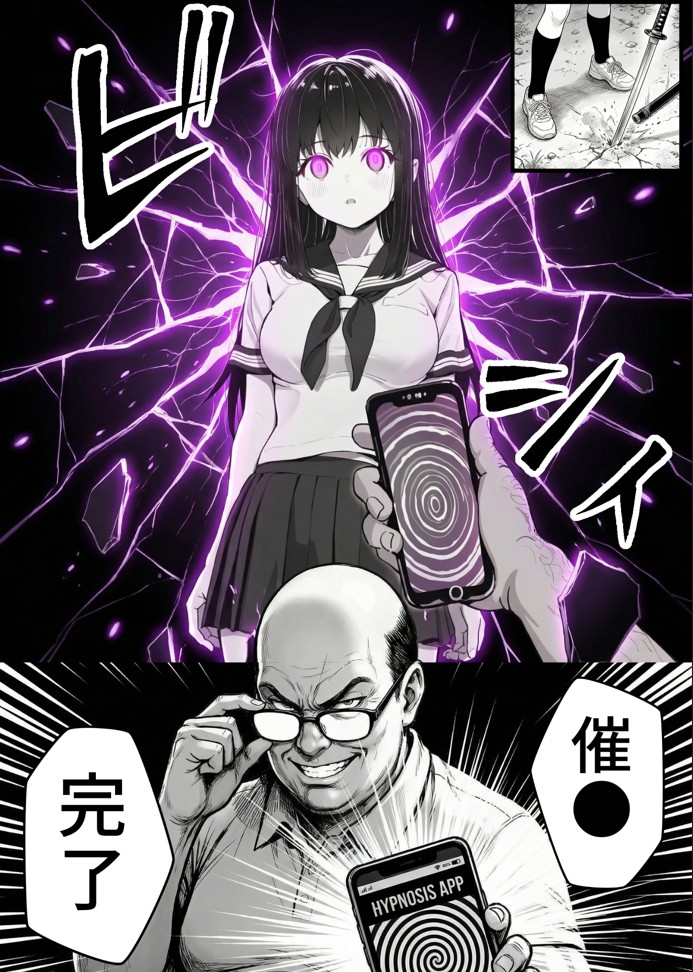 操作系チート能力に覚醒したメタボおじさんが最強スマホで美少女種付け性活69