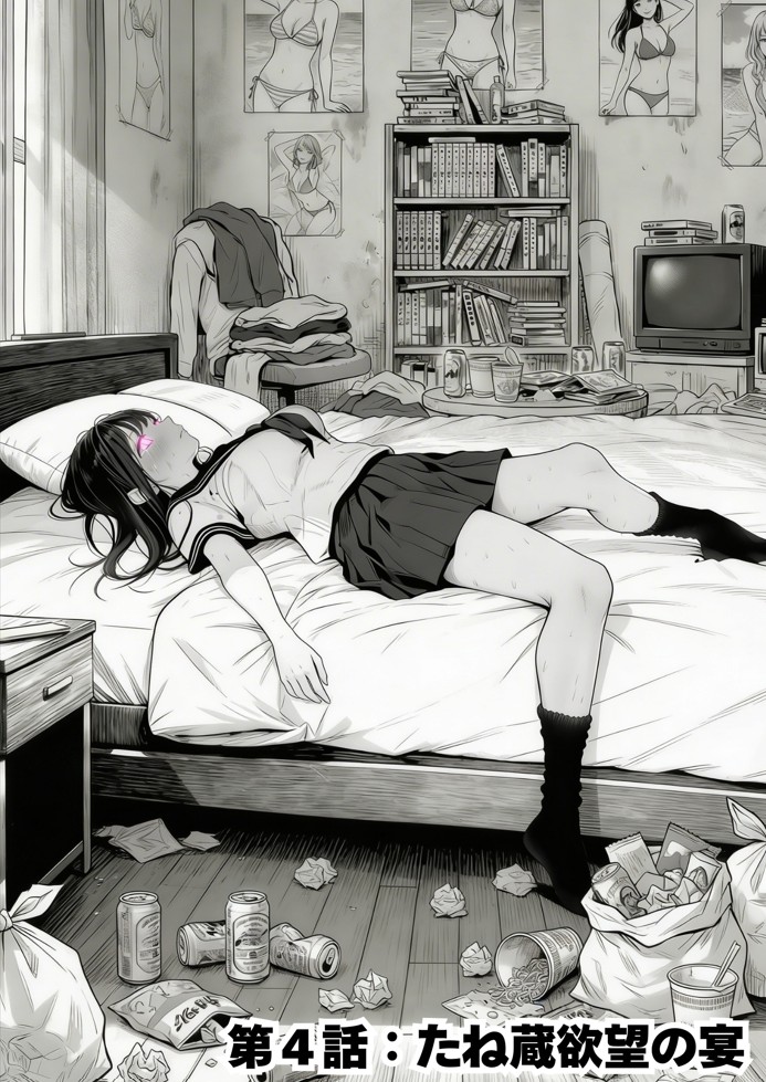 操作系チート能力に覚醒したメタボおじさんが最強スマホで美少女種付け性活71