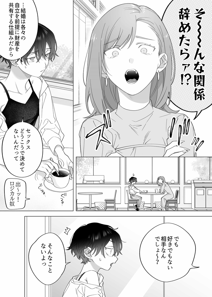 エロ漫画「結婚適齢期の、結婚を前提とした、結婚のための関係なのに 」サンプル5