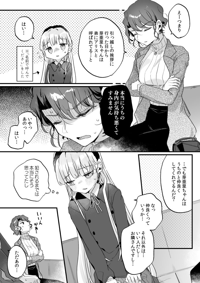 エロ漫画「そんな愛ならいらない3~アリスなんかじゃないのに隣のお兄さんがアリスってよんできてなんか怖い~」サンプル12