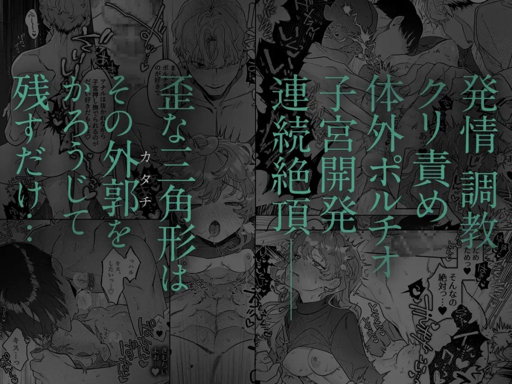 執着は孵化にて歪むる三角形 ふたつめサンプル9