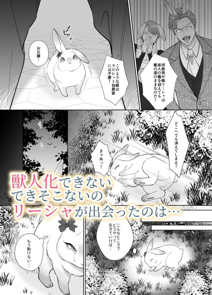 最凶獅子の花嫁はうさぎちゃんサンプル2