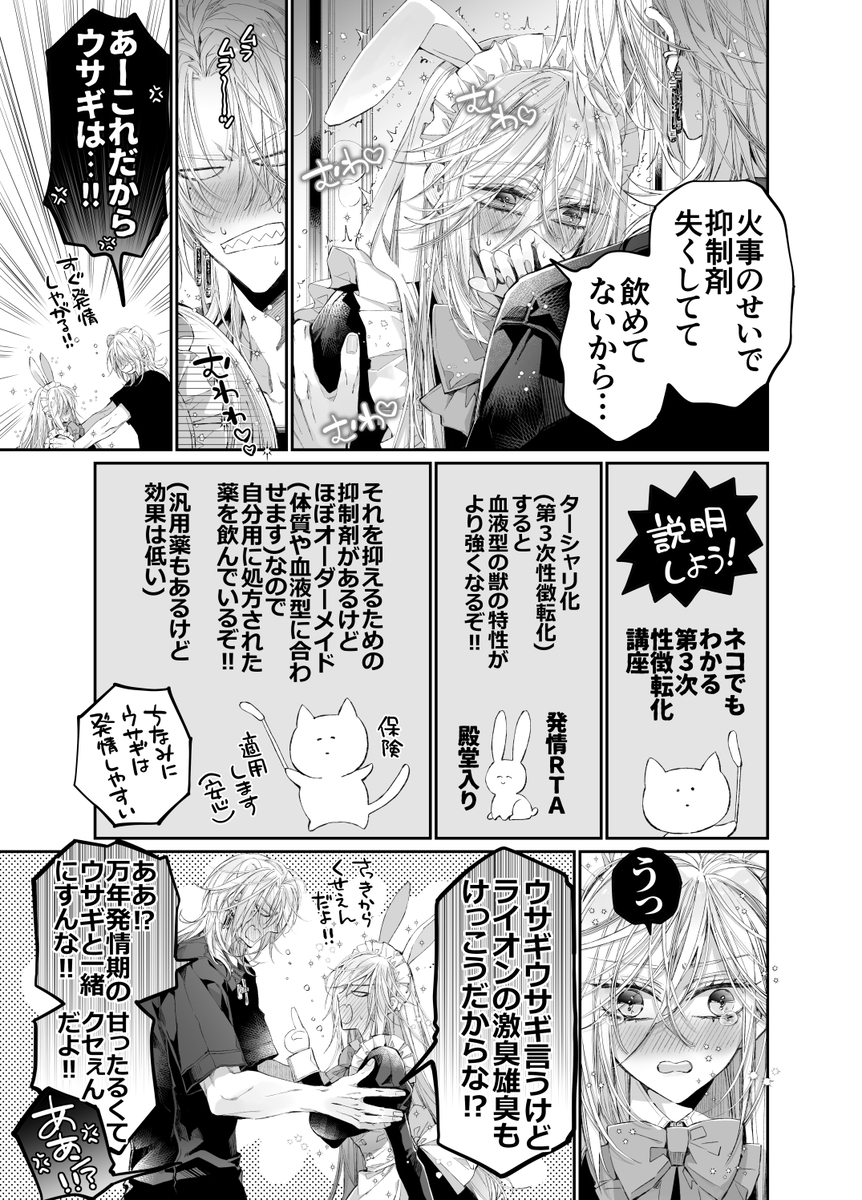 エロ漫画「ターシャリトランスストレンジ*絶世の美女(元ヤン総長)が絶世の美男×2(敵対チーム総長)+(幼馴染)に執着溺愛される話」サンプル23