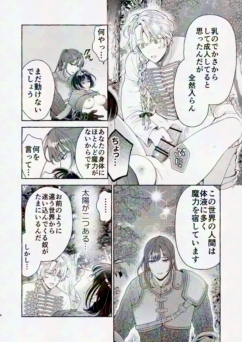 エロ漫画「騎士団のわんわん」サンプル5