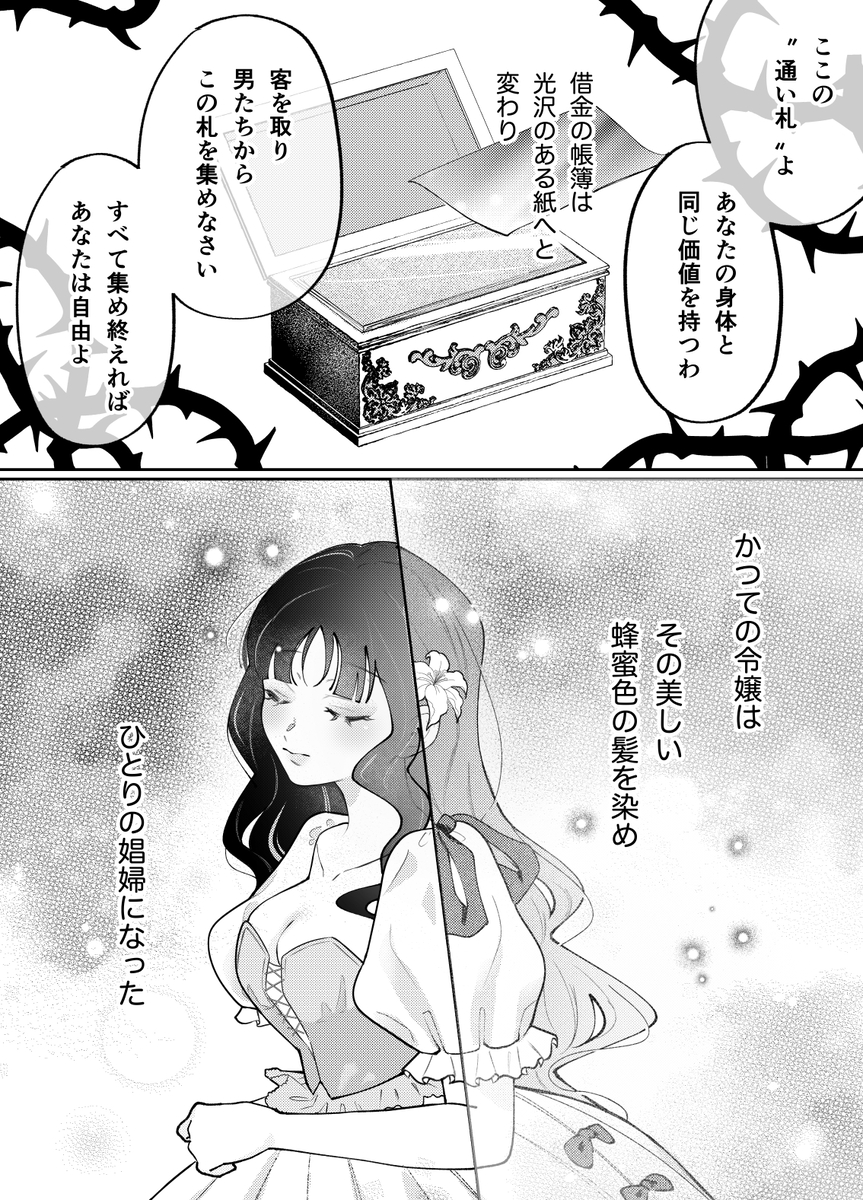 エロ漫画「娼婦となった令嬢は冷酷な侯爵の慰みもの」サンプル7