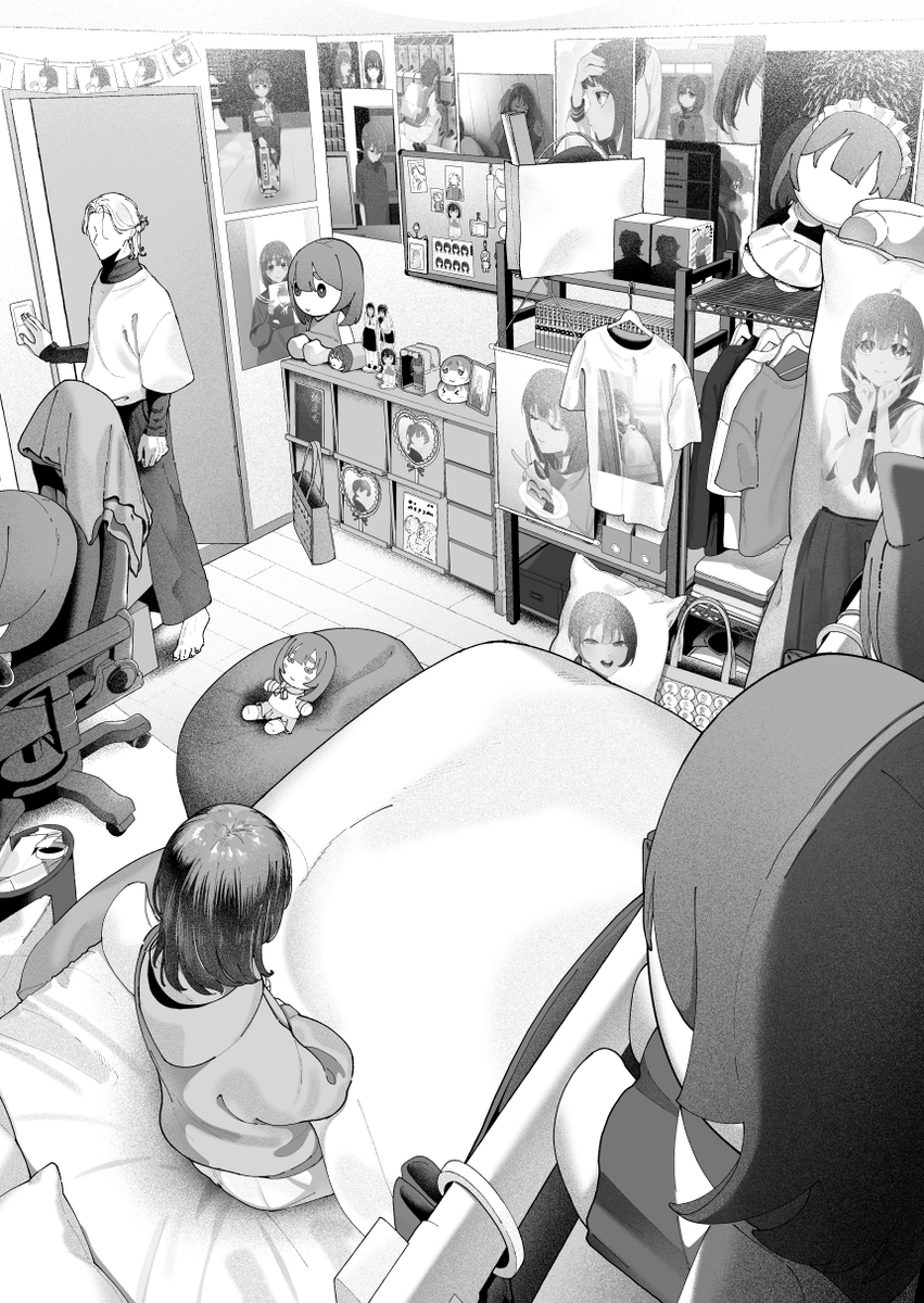 エロ漫画「気持ち悪いです蒼木くんっ~陽キャ男子の推し部屋は全部“私”でできている~」サンプル19