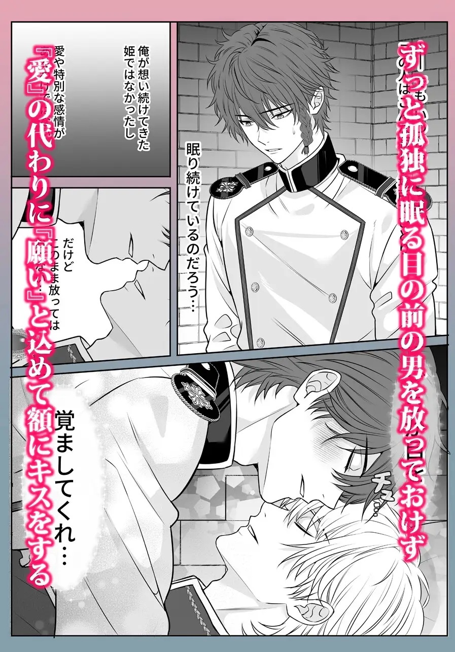 エロ漫画「眠り姫を助けに行ったら、眠っていたのはイケメンヤンデレ王子でした」サンプル2-2